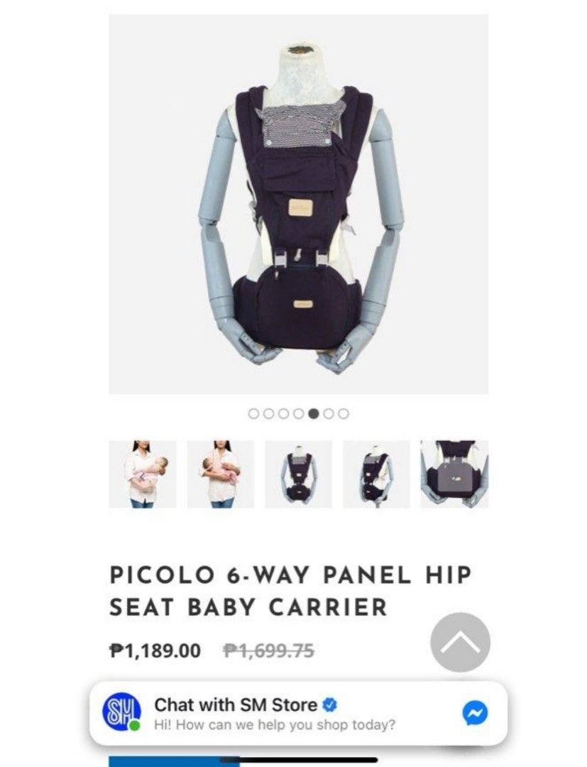 Picolo Baby Carrier on Carousell