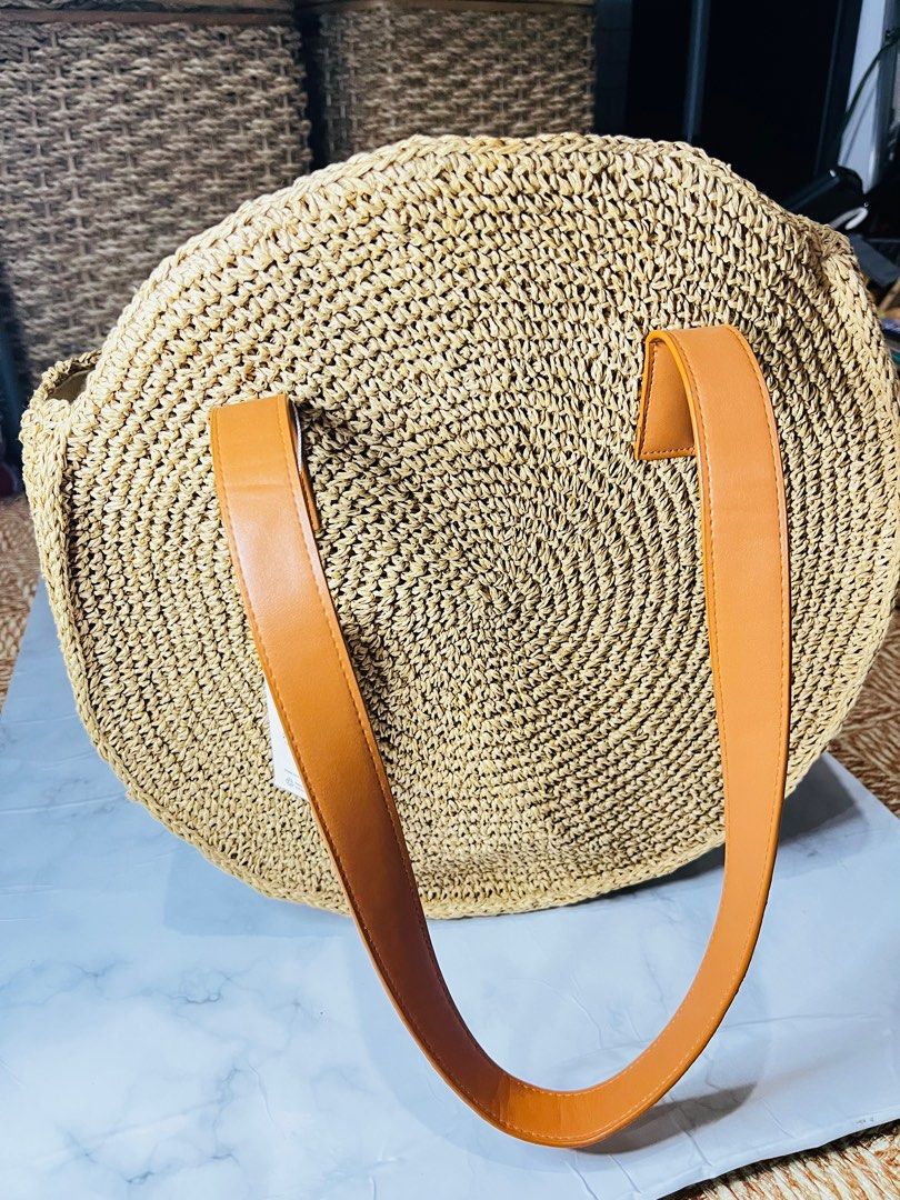 PIPER STRAW RATTAN BAG ORIGINAL, Women's Fashion, Bags & Wallets, Tote