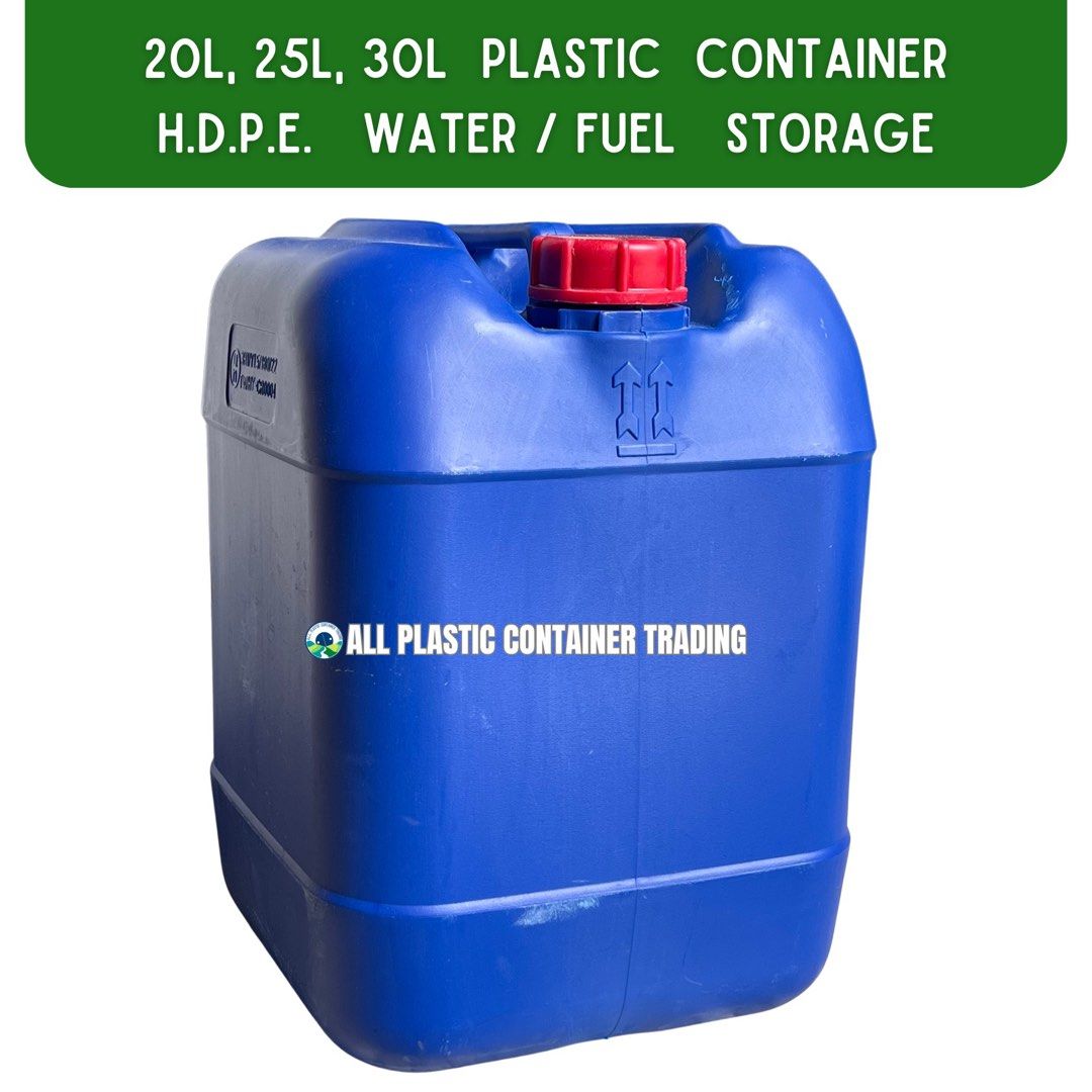 Plastic Drum 20 liter 25 liter 30 liter HDPE Carboy Fuel Container, Commercial & Industrial