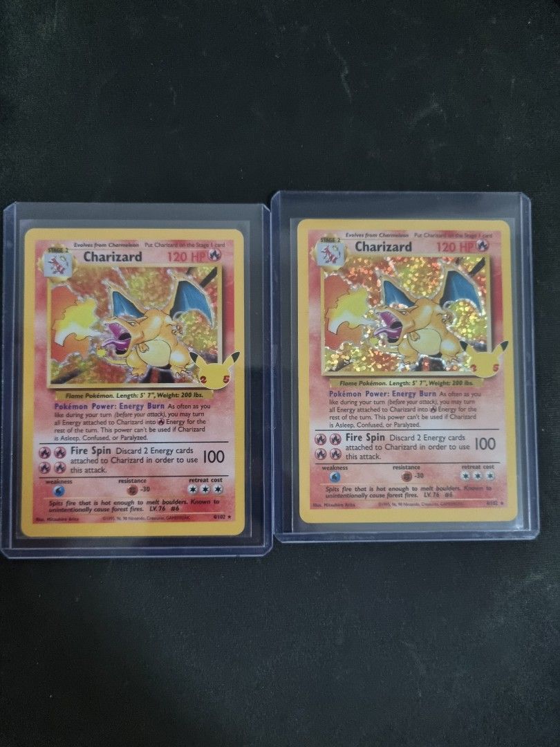 25TH ANNIVERSARY CELEBRATIONS CHARIZARD visual data 2