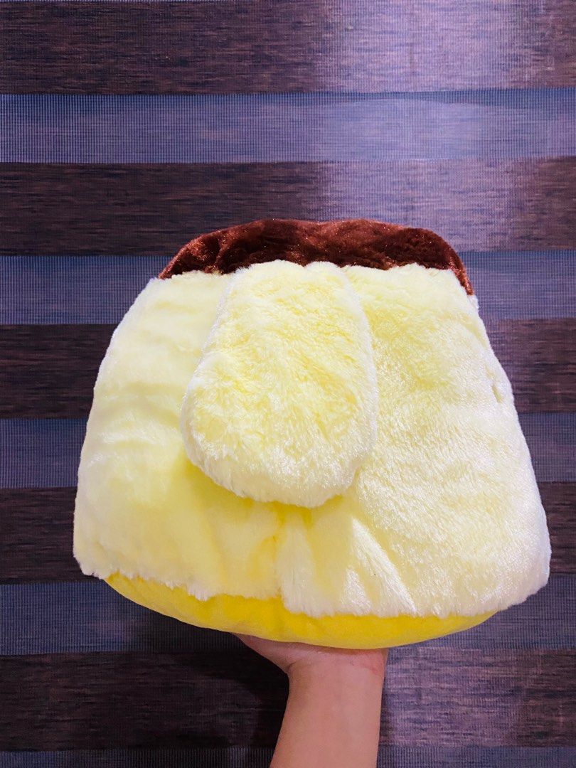 Pompompurin Pudding head plushie, Hobbies & Toys, Toys & Games on Carousell