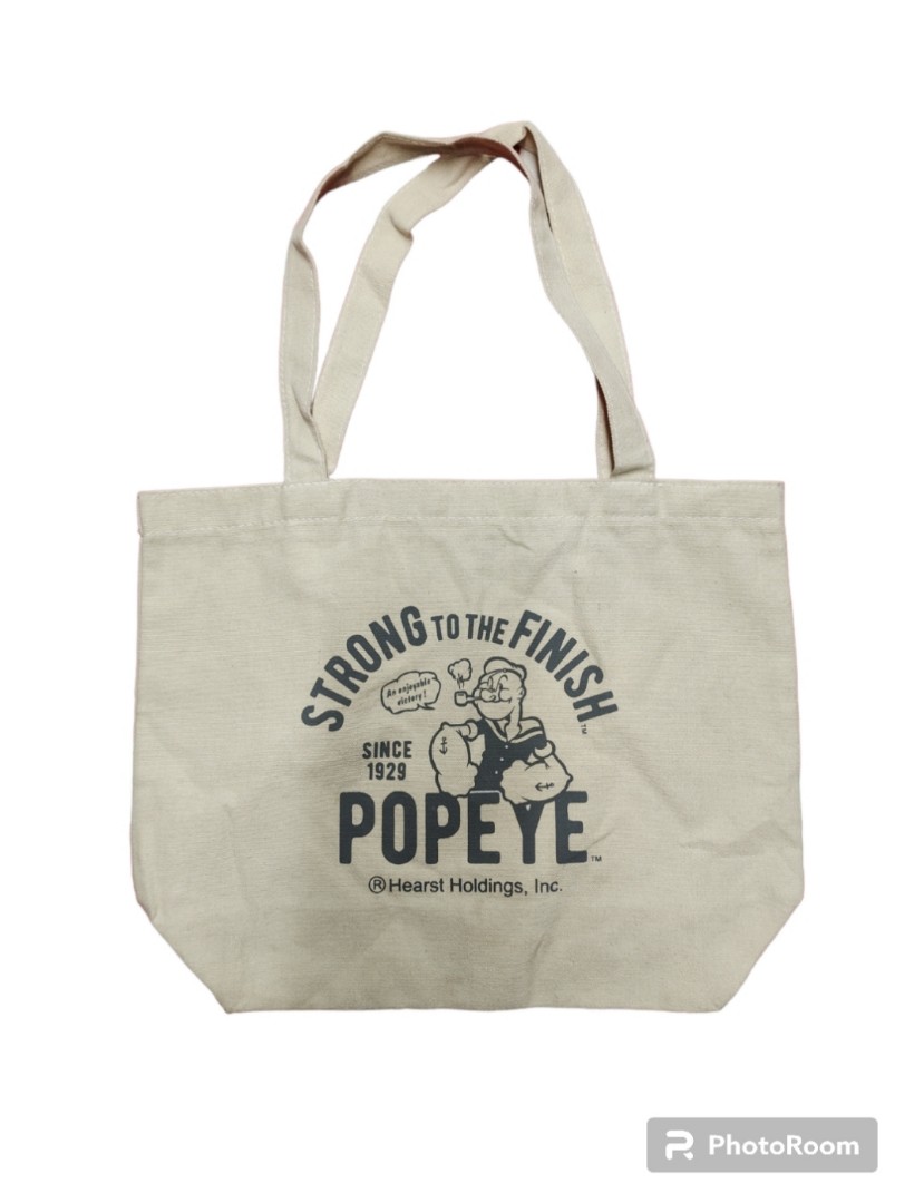 Popeye Tote bag, Men's Fashion, Bags, Briefcases on Carousell