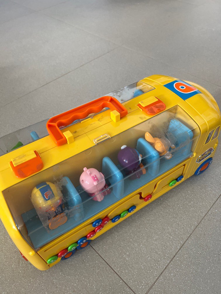 Pororo Expandable Bus Set Hobbies Toys Toys Games on Carousell