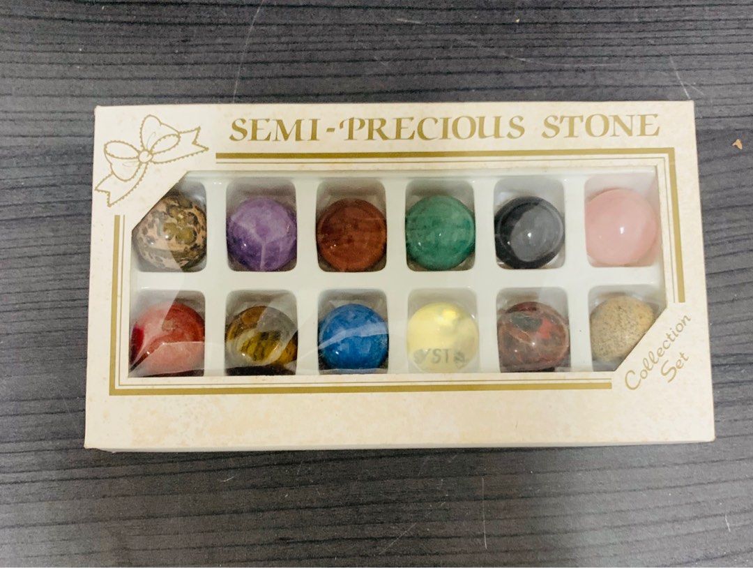 Semi precious stones collection clearance set