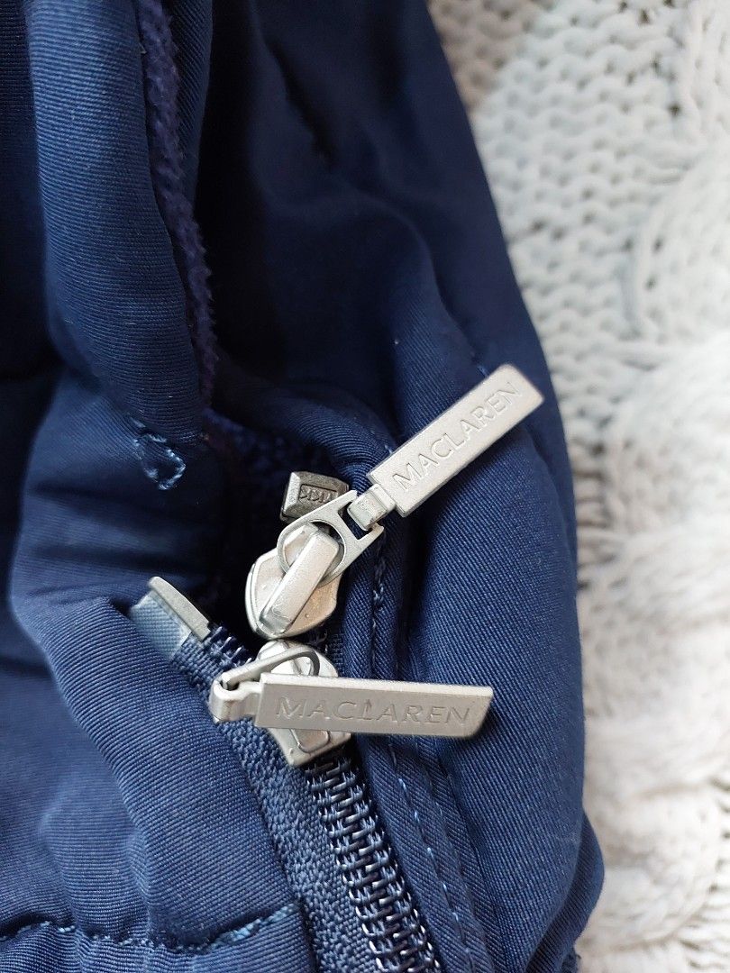 Maclaren cheap footmuff blue