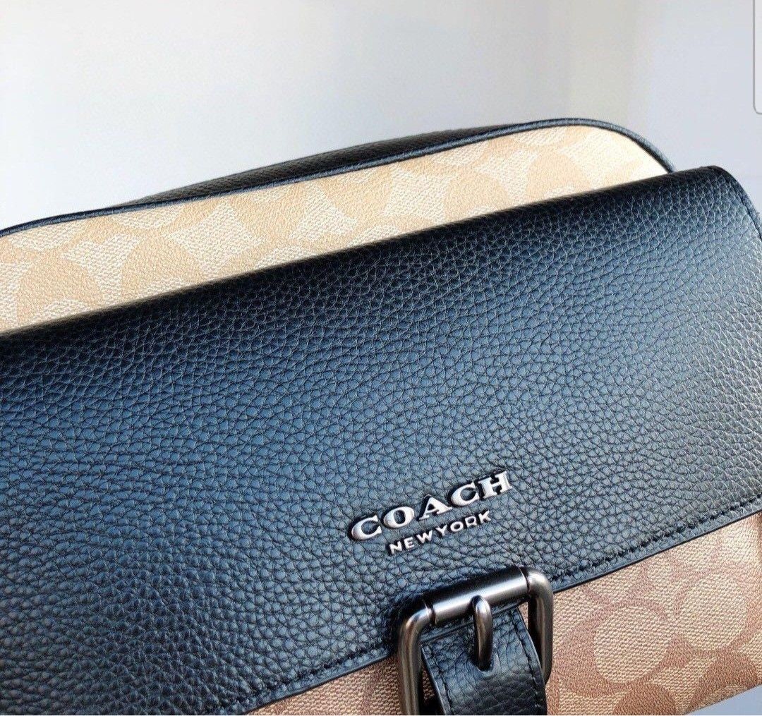 Preorder Coach hudson men crossbody bag waiting time 10 to 12days
