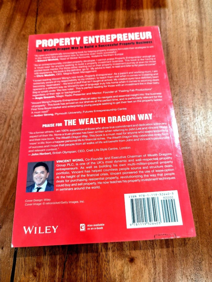 Ng,　Book　By　on　Vincent　Hobbies　Storybooks　Toys,　Property　Magazines,　Books　Entrepreneur　Successful　Business　Built　Property　Carousell