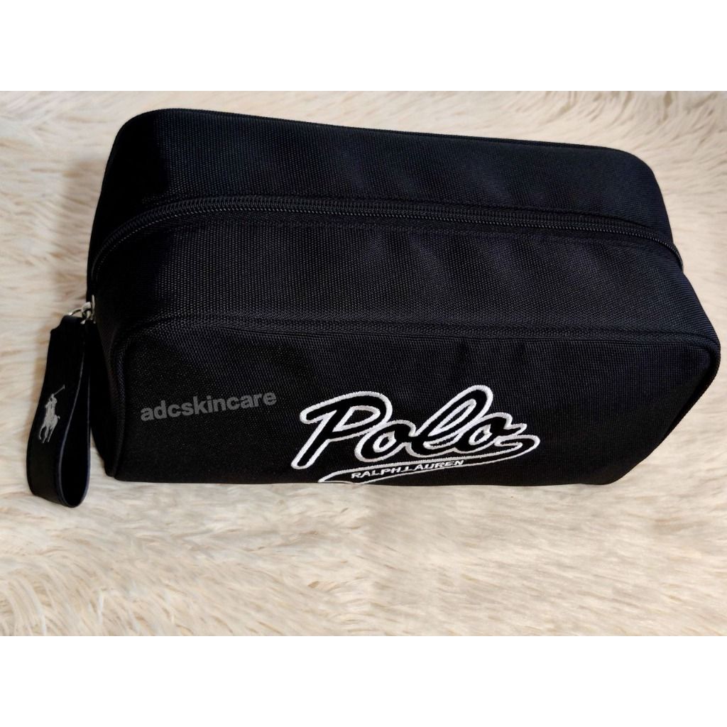 Ralph Lauren Men s Polo Black Gift Set with Pouch 4 items