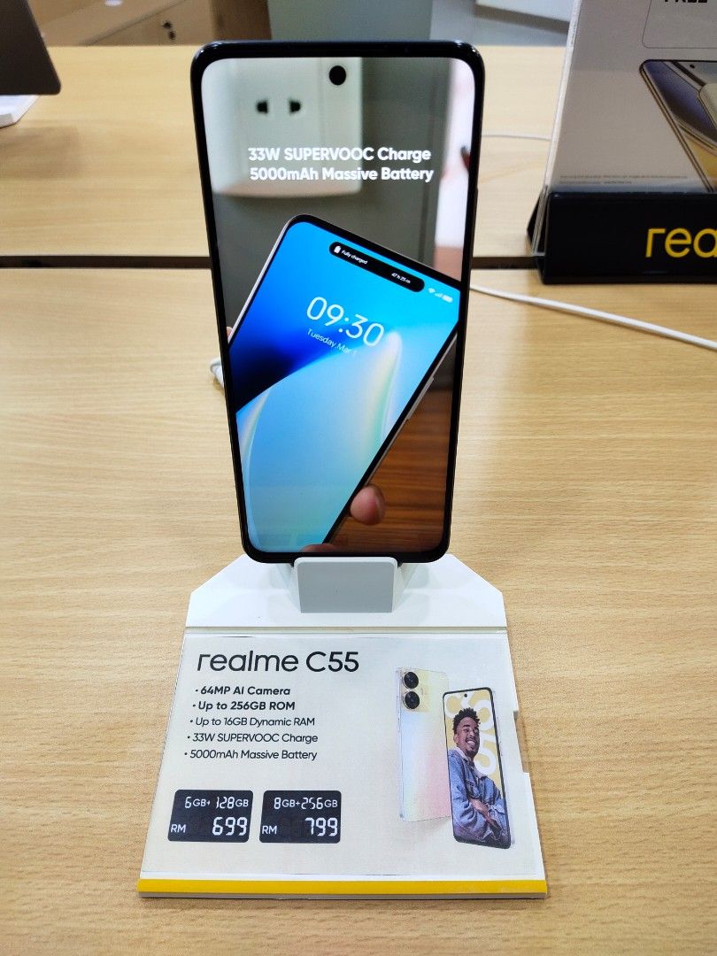Realme C55 + Free Gift, Mobile Phones & Gadgets, Mobile Phones, Android  Phones, Realme on Carousell