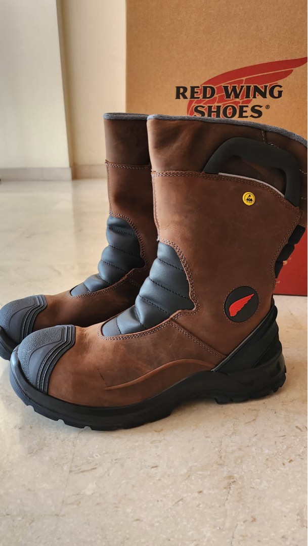 Red wing safety boots hot sale