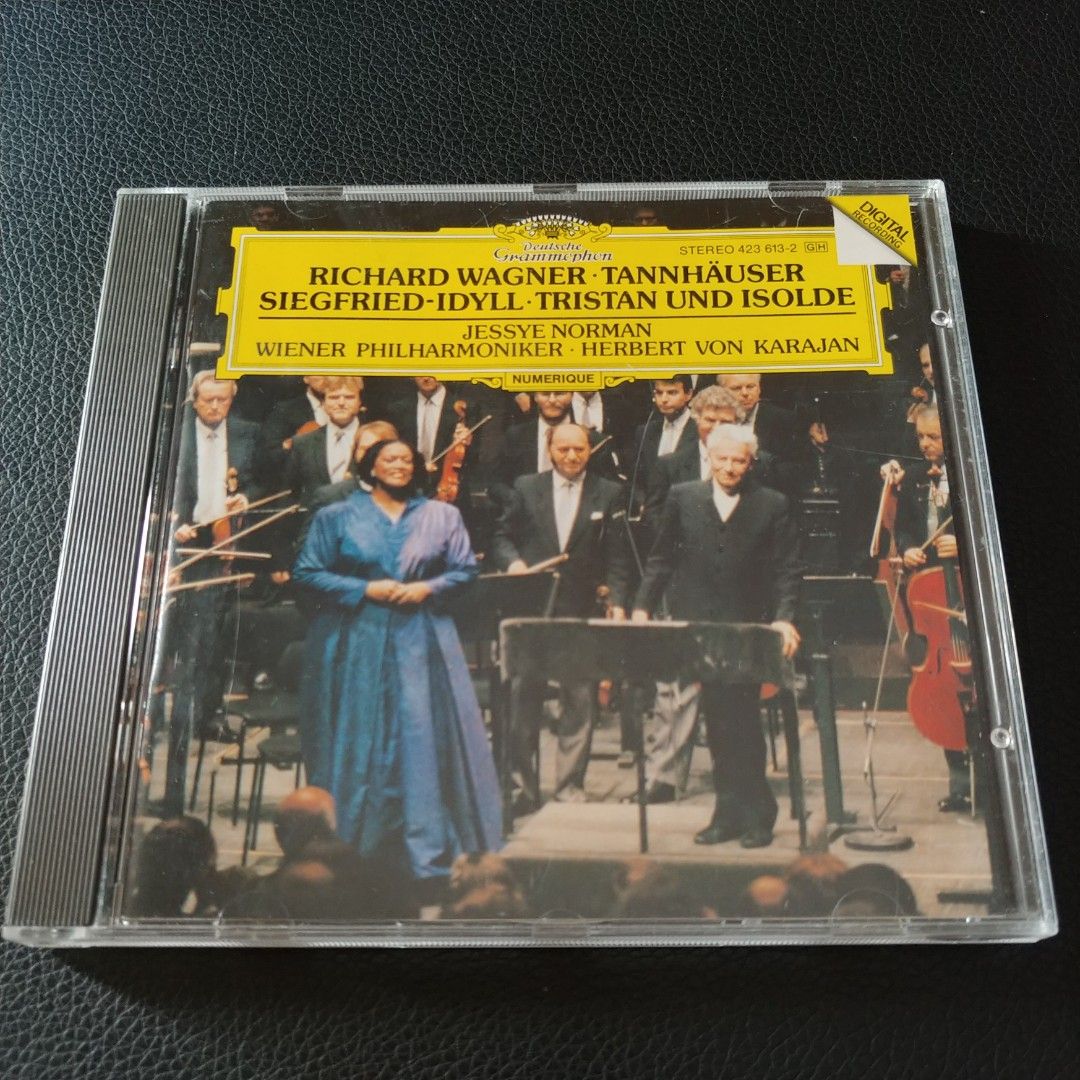 Richard Wagner Tannhauser Jessye Norman Karajan CD 古典卡拉揚華