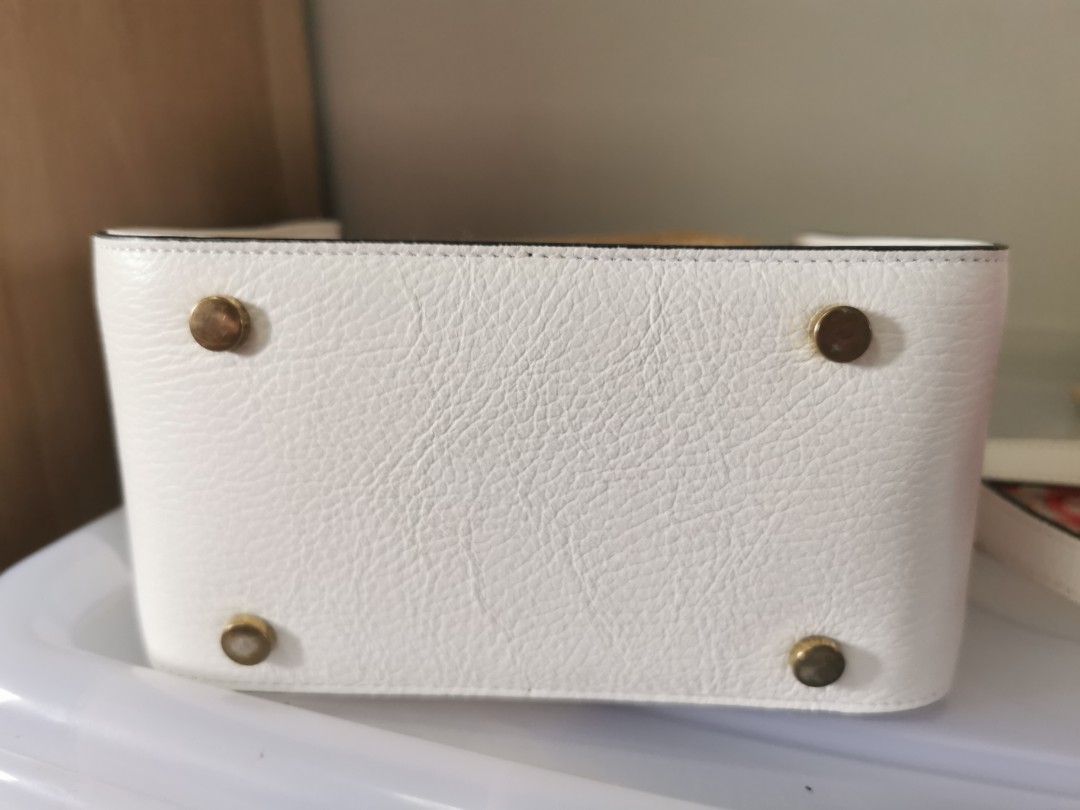 Roberta Firenze Babel Leather Bag Rafia, Women's Fashion, Bags ...