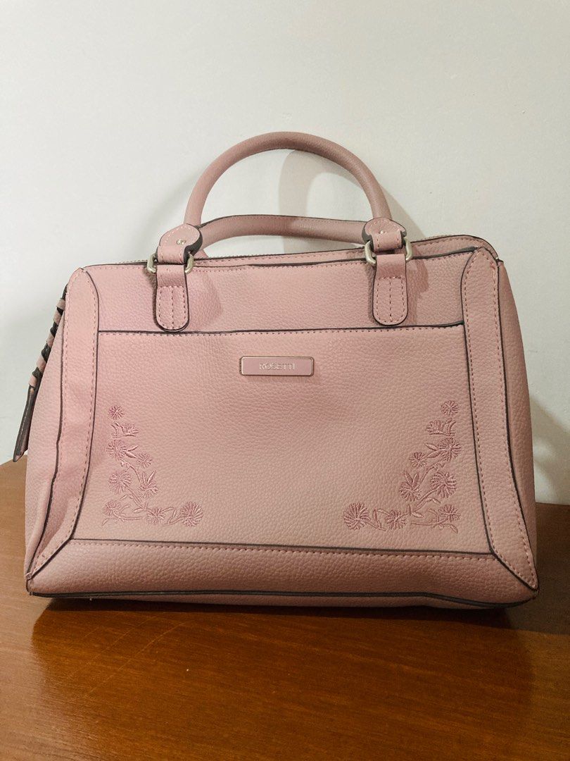 Brand NEW NWT Blush Soft Baby Pink Bag Rosetti Thea Satchel Purse $69  Handbag | eBay