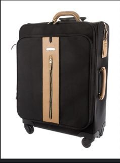 Samsonite Leather - Trimmed Suitcase Limited Edition - Medium