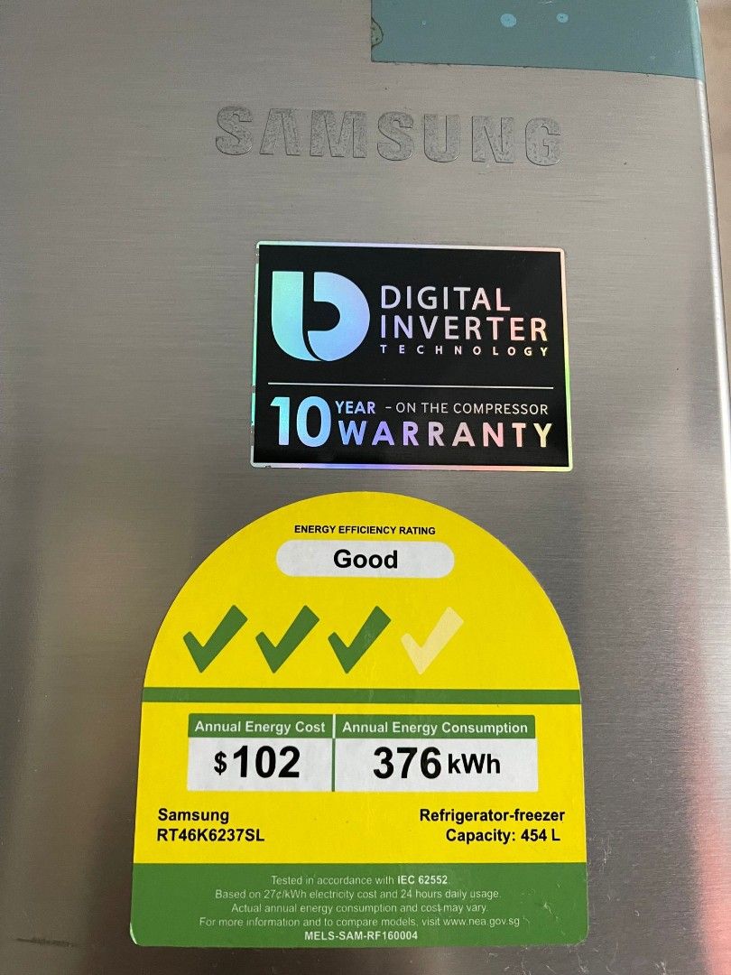 Samsung Refrigerator, TV & Home Appliances, Kitchen Appliances