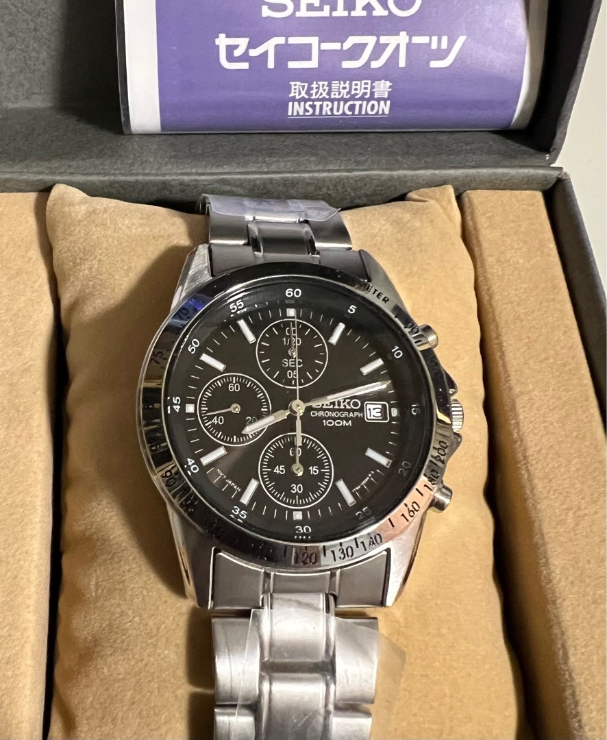 Seiko Chronograph SND367 Men s Fashion Watches Accessories