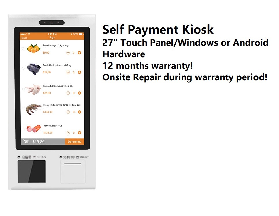 Self Payment Kiosk Terminal (Android/Windows), Computers & Tech, Office ...