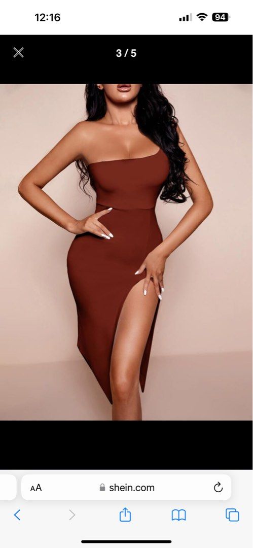 Maroon dress shein new arrivals