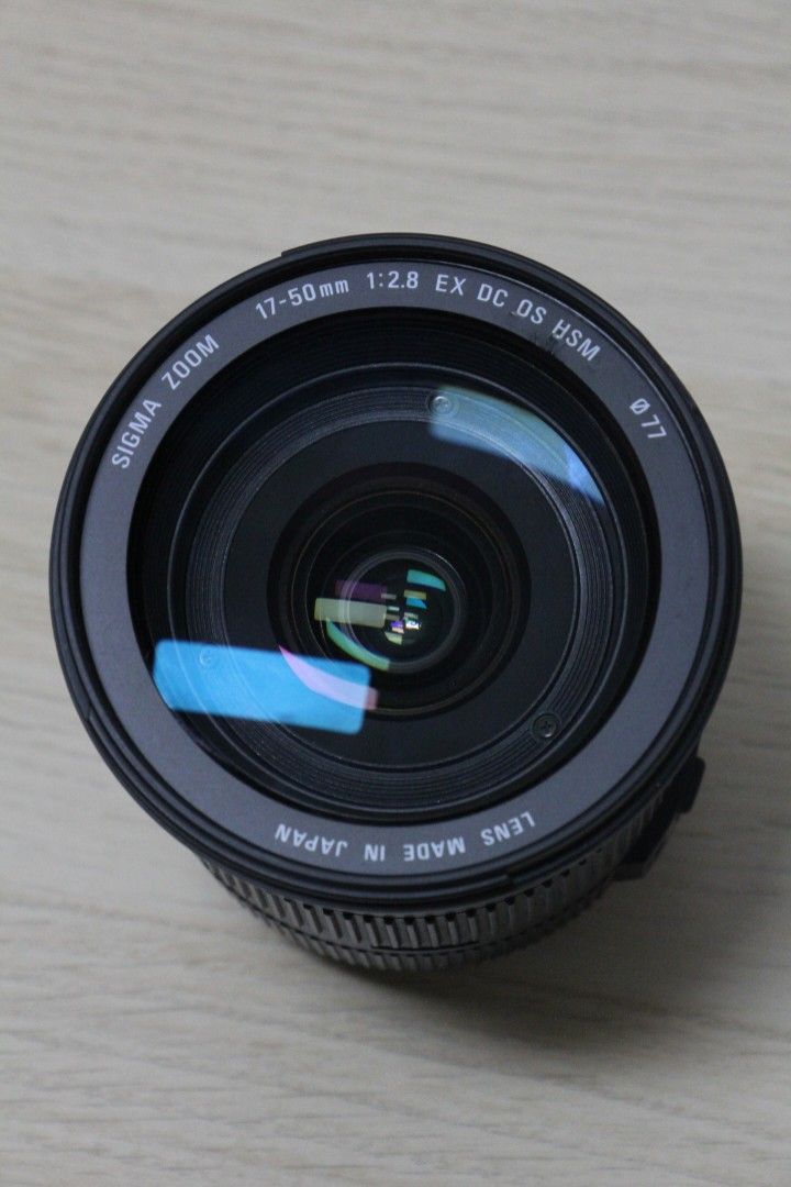 Sigma Zoom 17-50mm F2.8 EX DC OS HSM for Canon EF