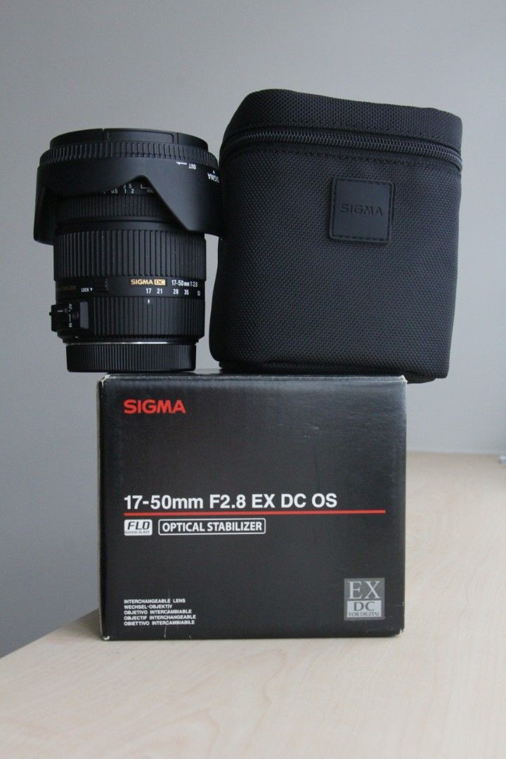 Sigma zoom17-50mm 2.8 EX DC OS HSM Canon
