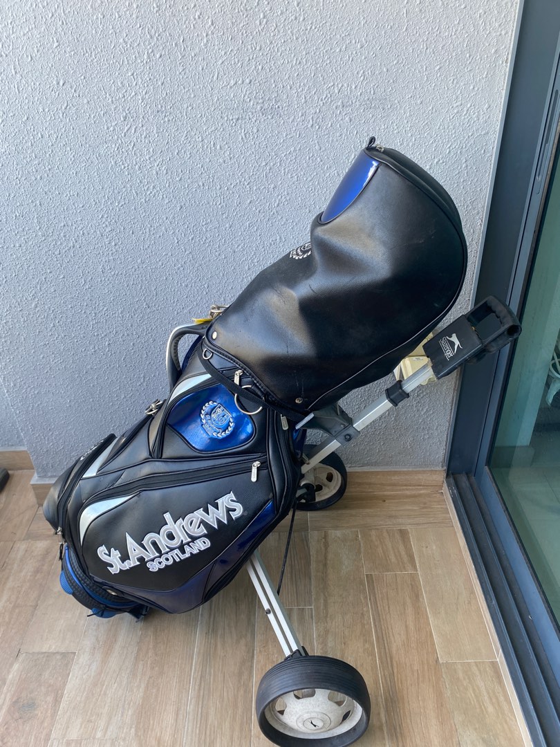 slazenger golf trolley, Sports Equipment, Sports & Games, Golf on Carousell