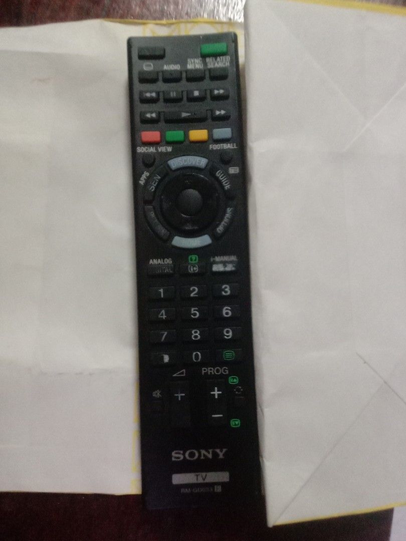 Sony bravia remote control rm gd033 tv home appliances tv