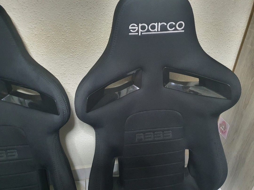 Sparco R333 Semi Bucket Seats, Car Accessories, Accessories on Carousell