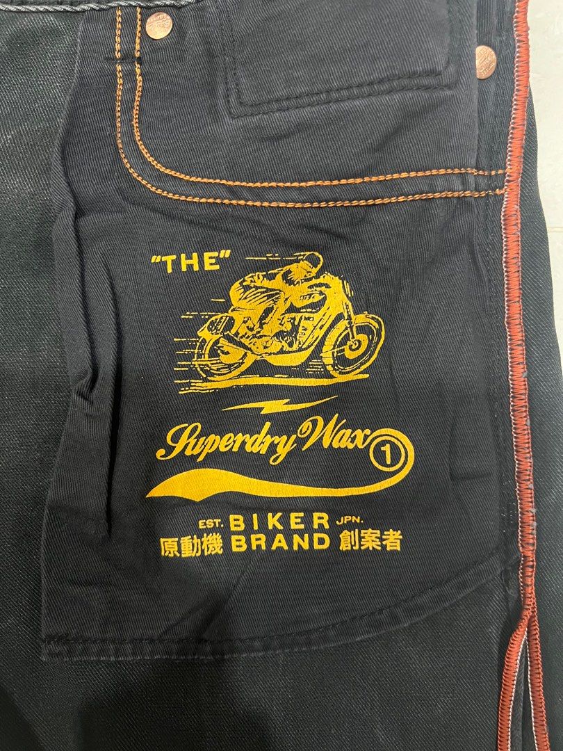 Superdry biker sales jeans