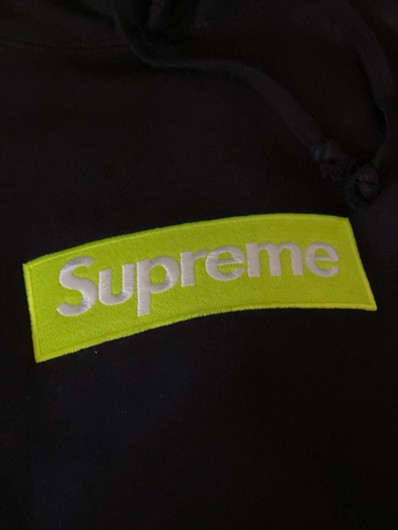 Neon supreme hoodie best sale