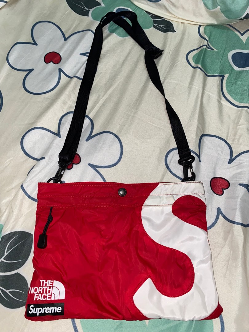 Supreme the north face store s logo shoulder bag