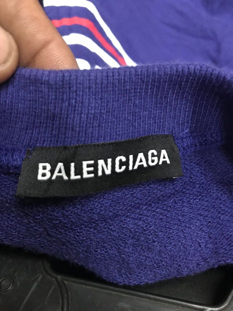 Fake balenciaga online sweatshirt