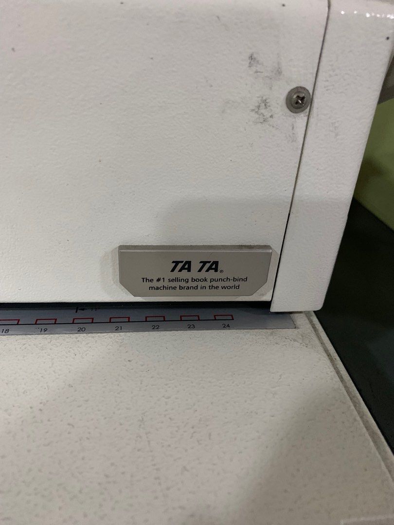 TATA KOLN Punch BINDING machine 24 holes ringbind (Category: Office & Business Technology) located in Quezon City. Submitted by prelovedsaleitems (Listing ID 1242755723, Image 3). Description: .