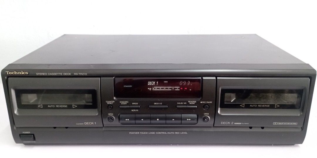 Technics Cassette Deck RSTR272, Audio, Other Audio Equipment on Carousell