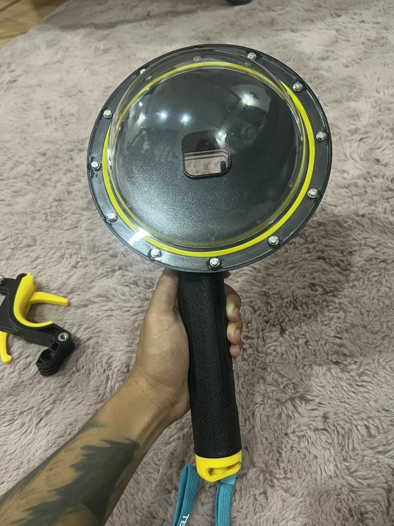Caisson Sous-marin TELESIN Pour GoPro Hero 7/6/5 – Dôme Port – étui De Plongée – Neuf