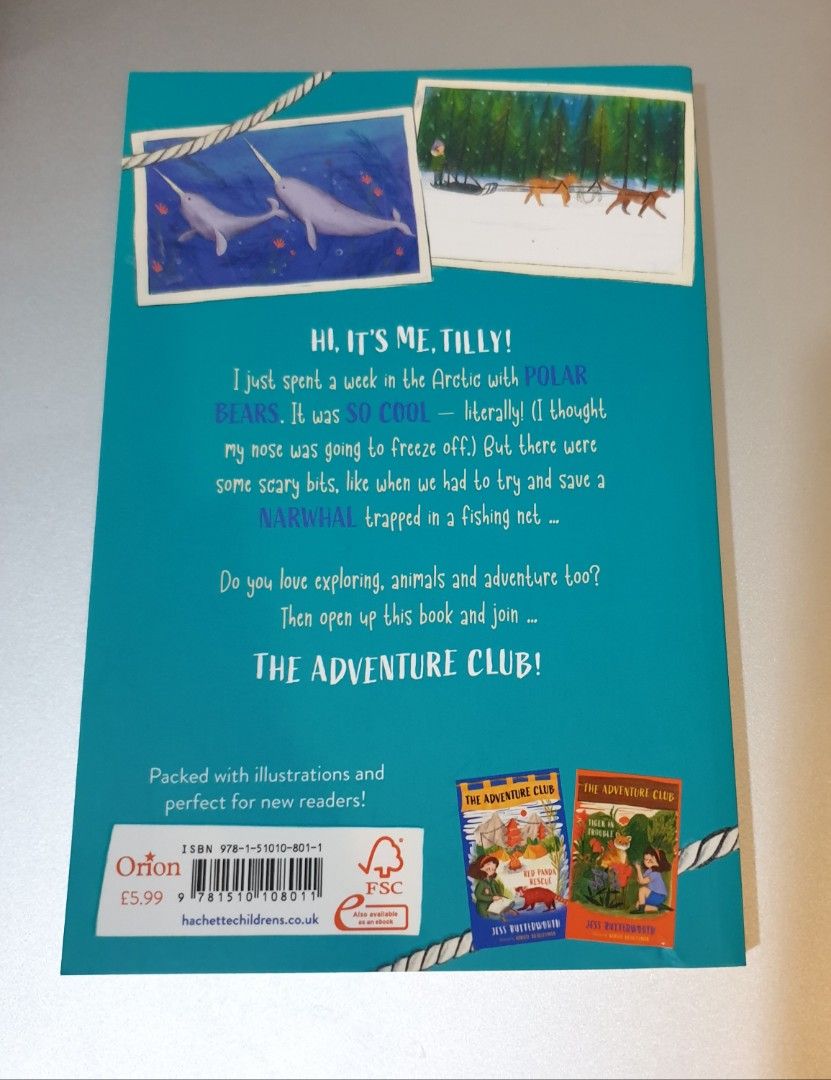 The Adventure Club: Polar Bear Patrol, Hobbies  Toys, Books  Magazines,  Children's Books on Carousell