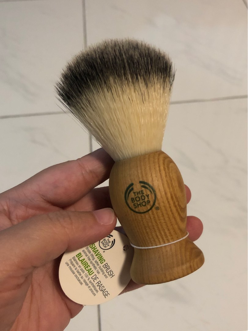 The Body Shop Shaving Brush Kuas Cukur on Carousell