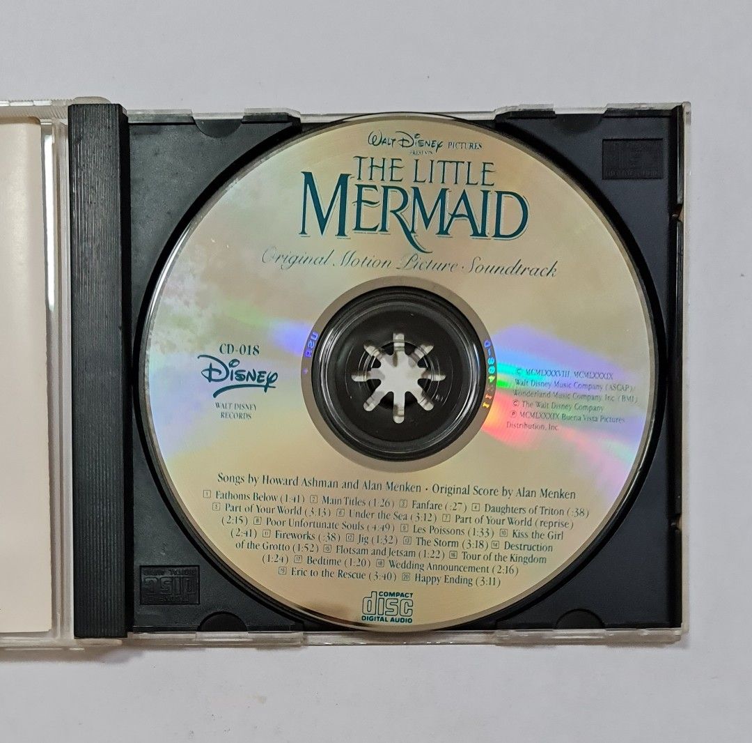 The Little Mermaid CD, Hobbies & Toys, Music & Media, CDs & DVDs on