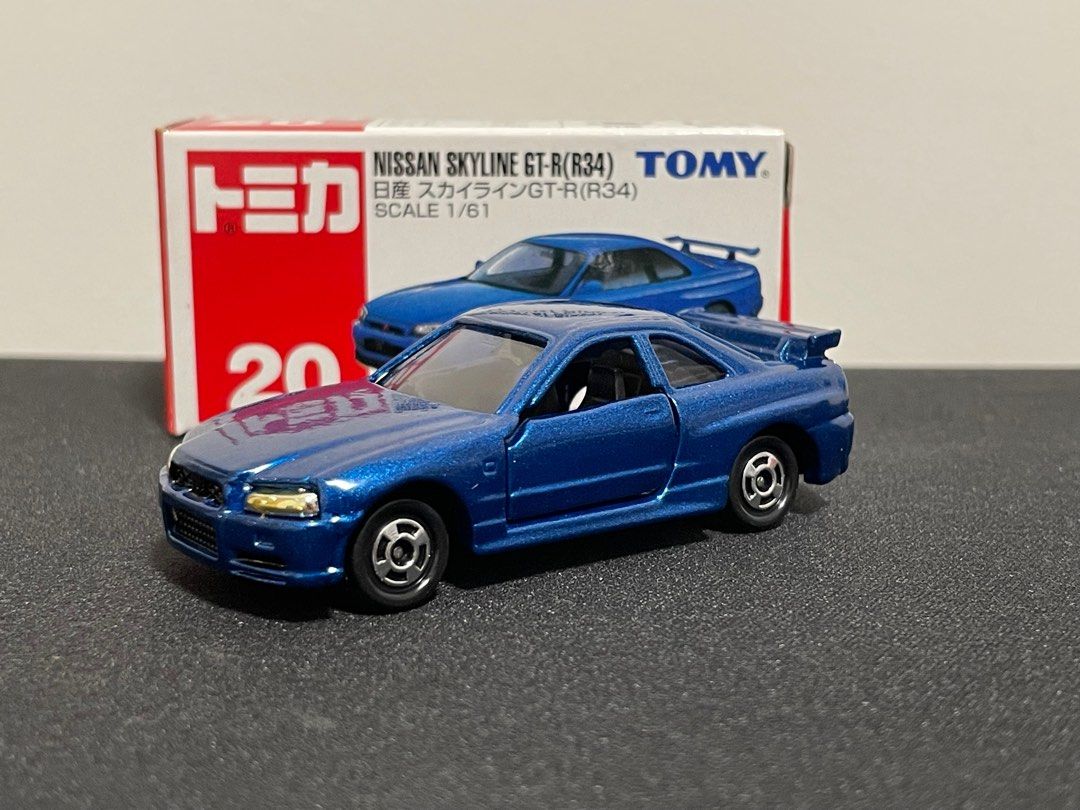 Tomica #20 Nissan Skyline GT-R (R34), Hobbies & Toys, Toys & Games