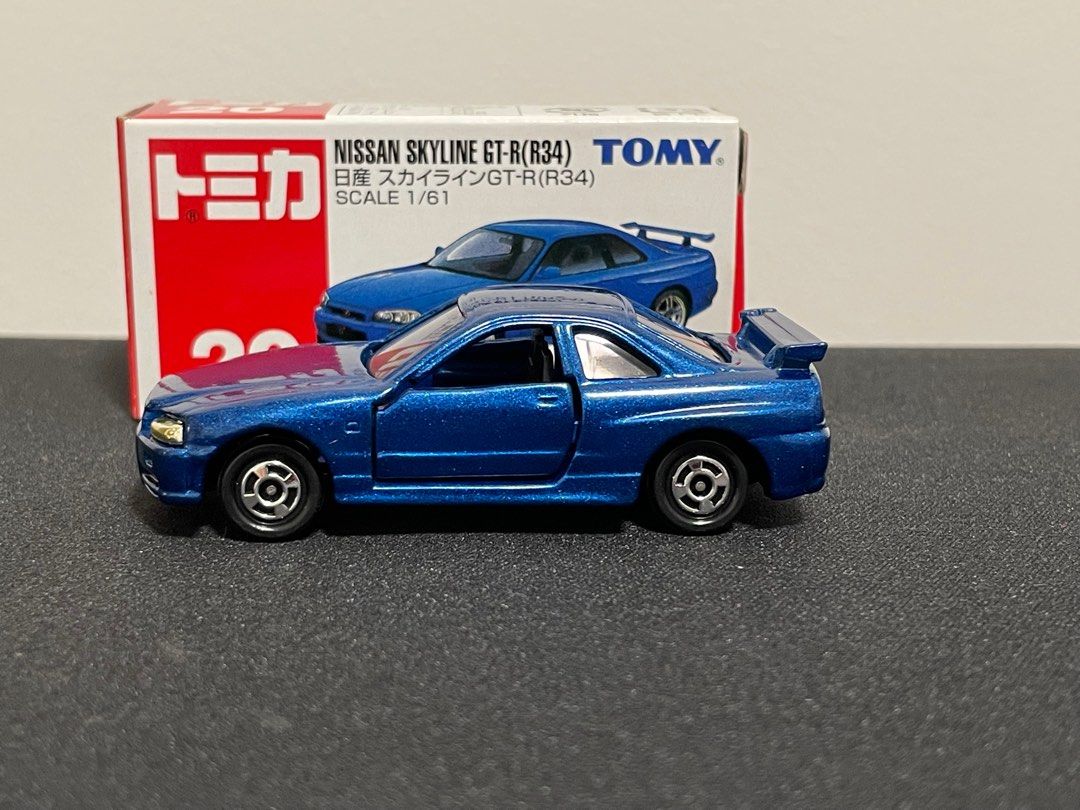 Tomica #20 Nissan Skyline GT-R (R34), Hobbies & Toys, Toys & Games