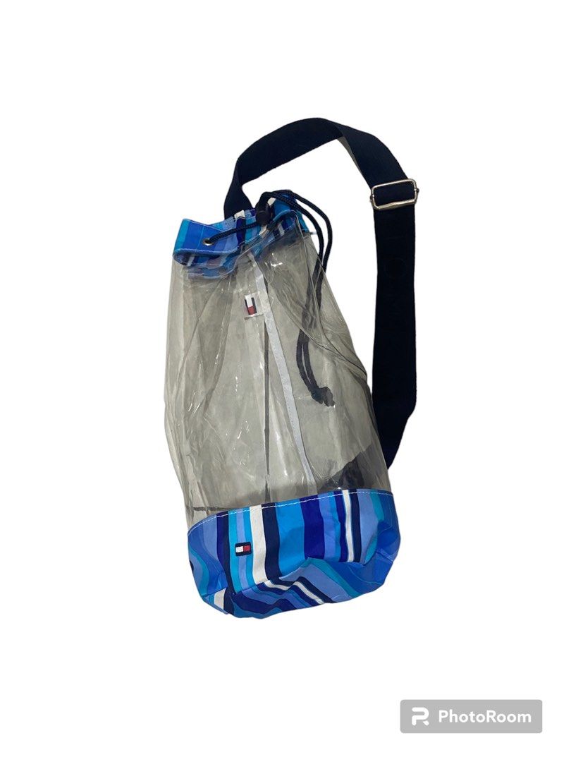 Tommy hilfiger clear backpack on sale