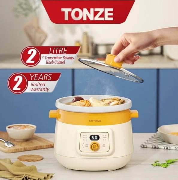 Tonze slow cooker discount how to use