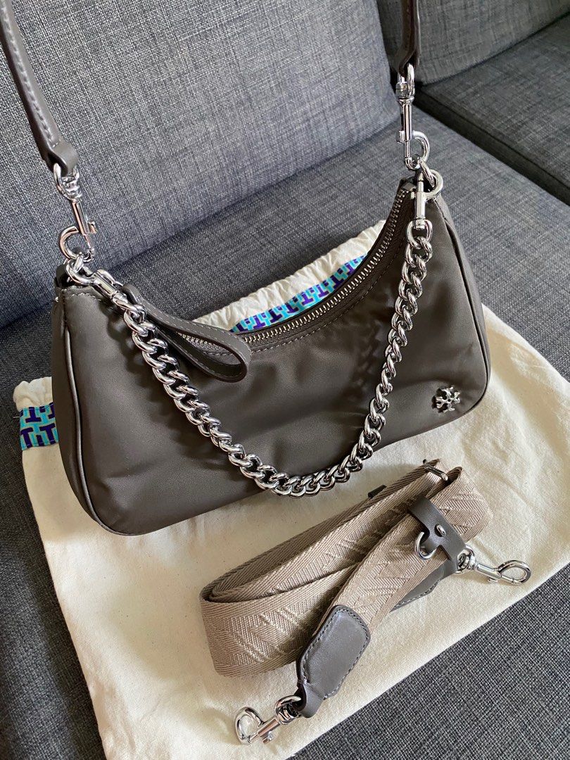 Uo satin & chain shoulder bag on sale