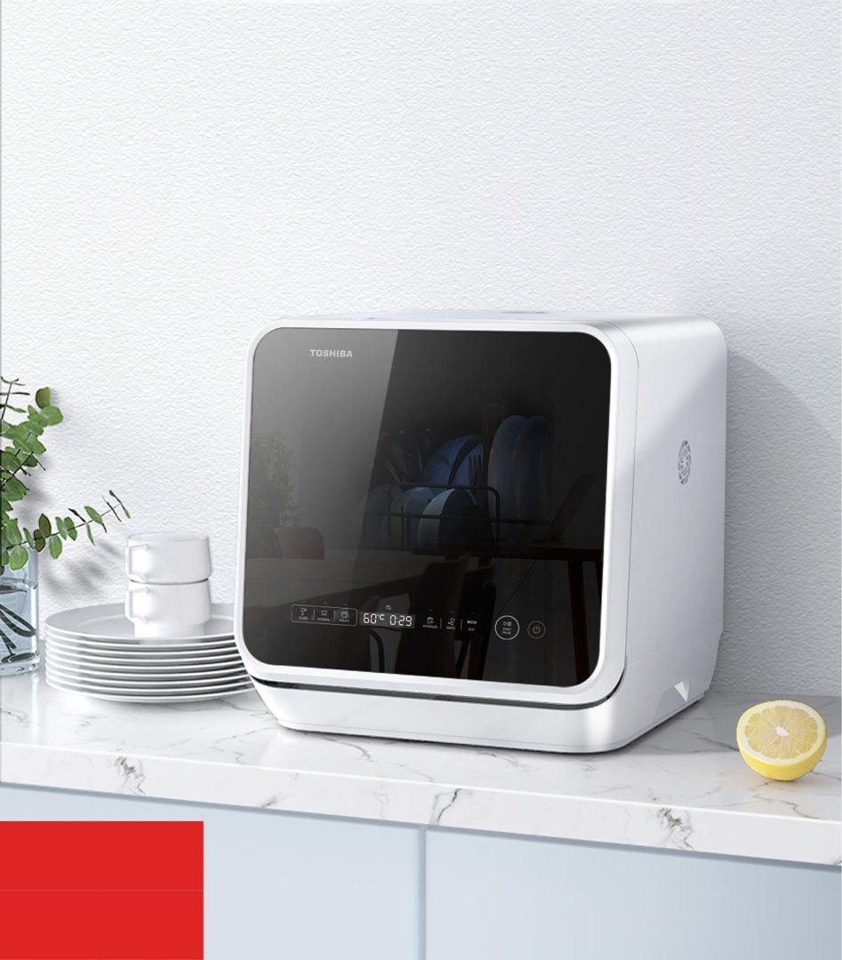 Toshiba Mini Dishwasher, TV & Home Appliances, Kitchen Appliances