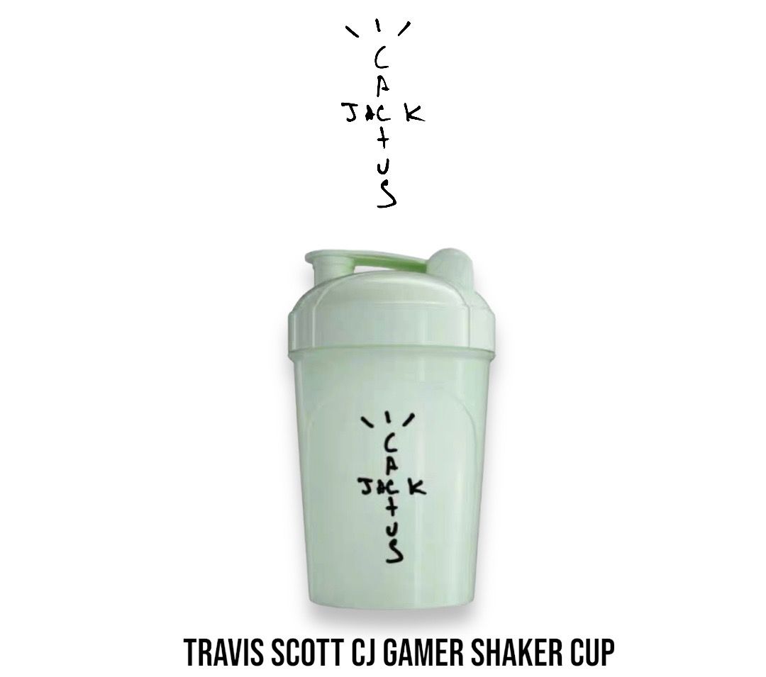 Travis Scott CJ Gamer Shaker Cup Glow in The Dark