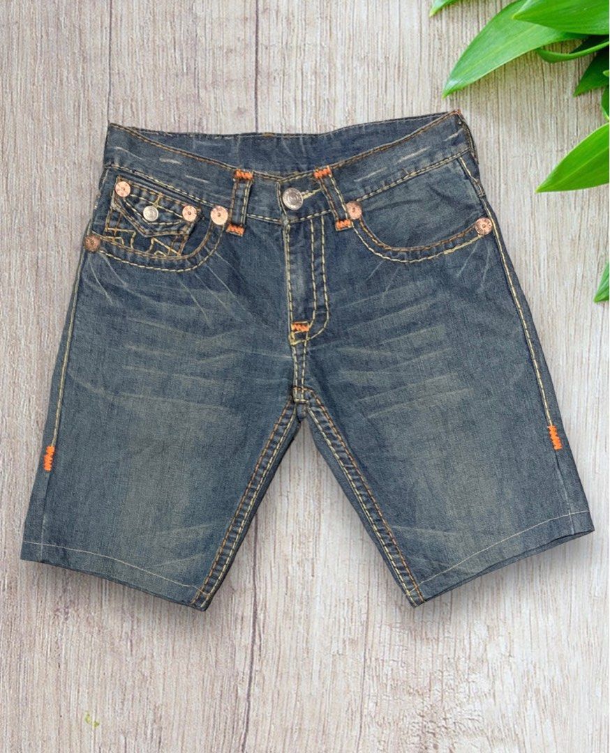 All white true religion shorts deals