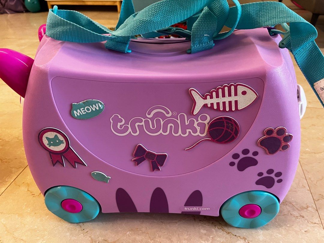 Valise Trunki Cassie the cat