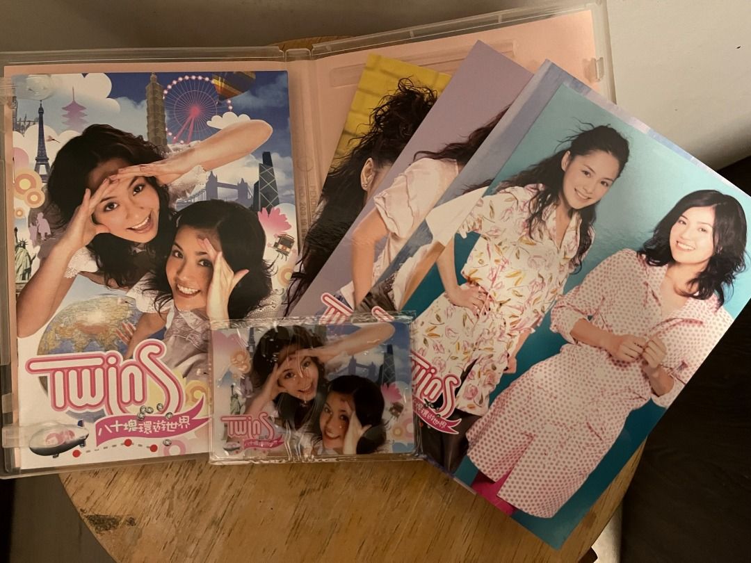 Twins ツインズ 80塊環遊世界 第二版CD+DVD 香港盤