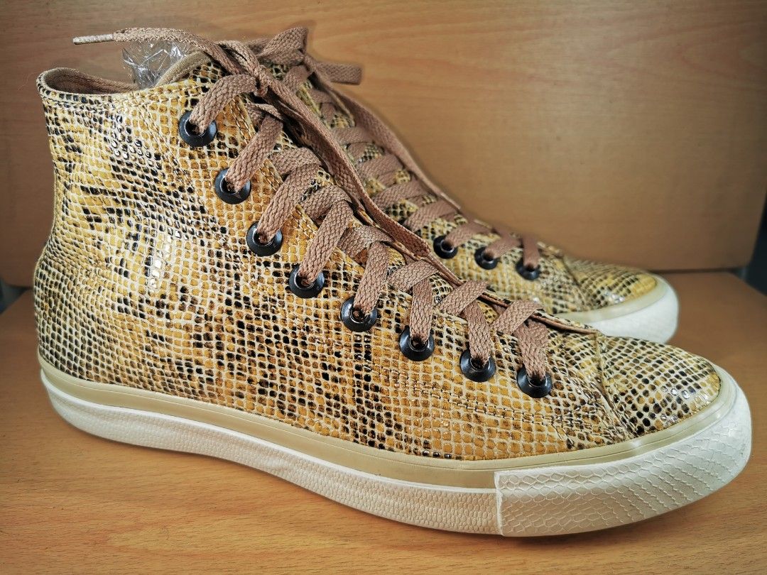 UKBundle UK8.5 27cm CONVERSE Chuck Taylor All Star Hi Year Of The Snakes Tawny 136113C