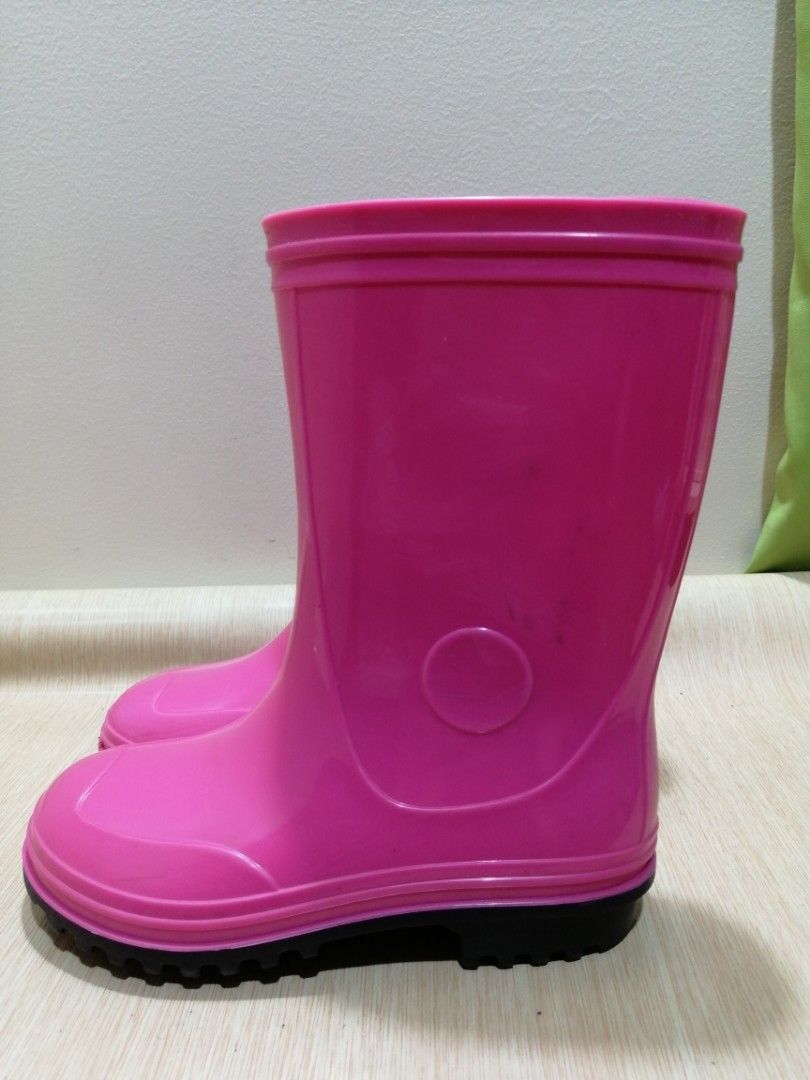Girls rain store boots size 12