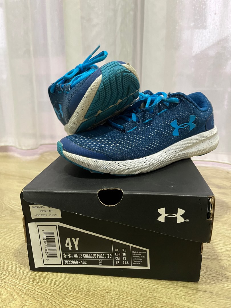 Under armour shoes kids navy top